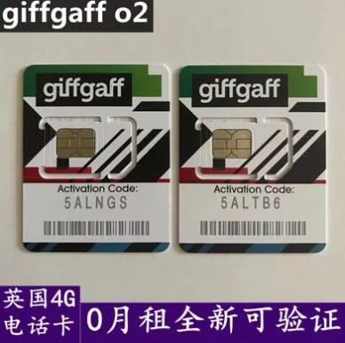 英国giffgaff流量卡30GB(15天)